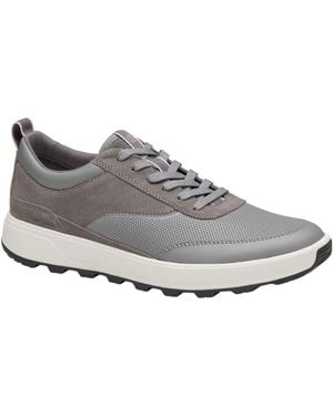 Johnston & Murphy Lucas U-throat Round Toe Sneakers - Gray