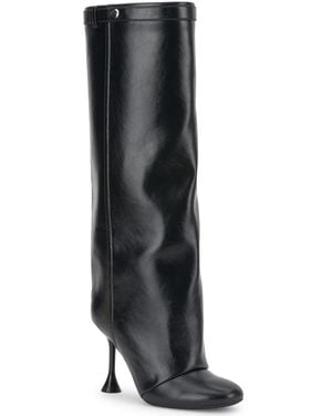 INC International Concepts Round Toe Tall Boots - Black