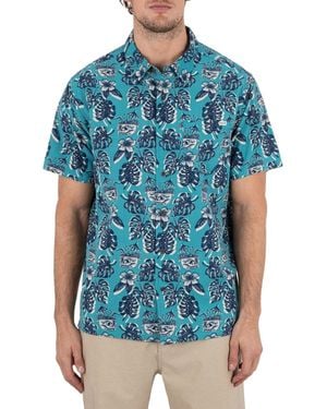 Hurley Rincon Short Sleeve Shirt - Blue