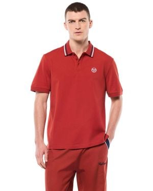 Sergio Tacchini Ciro Pique Polo - Red