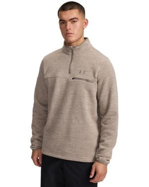 Under Armour Quarter-zip Sweater - Brown