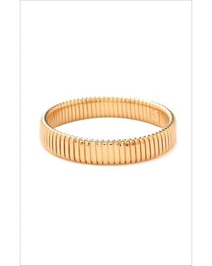 Retro Chic Wide Gladiatorl Minimalist Bracelet - White