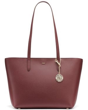 DKNY Bryant Medium Tote Bag - Red