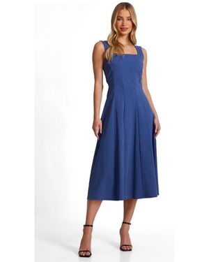Quiz Bengaline Midaxi Dress - Blue