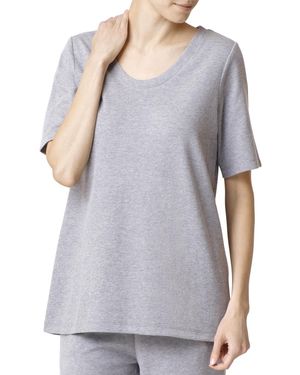 Hue Wear Ever U R Lounge Elbow-sleeve T-shirt - Gray