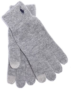 Polo Ralph Lauren Knit Touch Glove - Gray