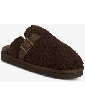 Style & Co. Ryderr Round Toe Slippers - Brown