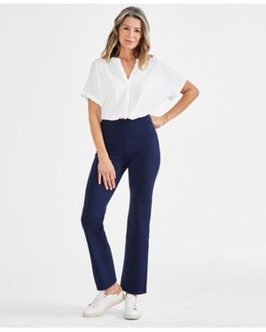 Style & Co. High-rise Bootcut leggings - Blue