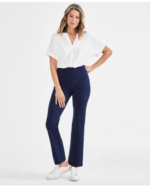 Style & Co. High-rise Bootcut leggings - Blue