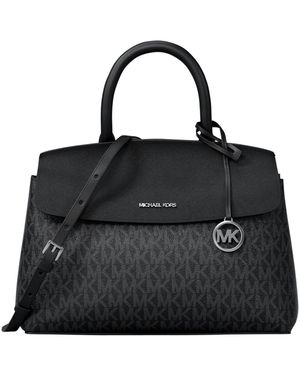 Michael Kors Michael Small Crossbody Satchel Handbag - Black
