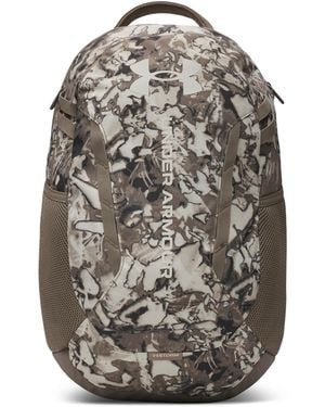Under Armour Ua Hustle 6.0 Solid-color Backpack - Gray