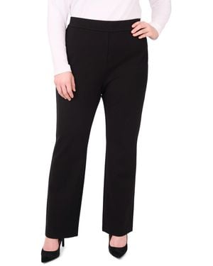 Vince Camuto Plus Size Bootcut Pull-on Pants - Black