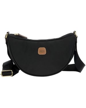 Bric's X-travel 11" Mini Halfmoon Bag - Black