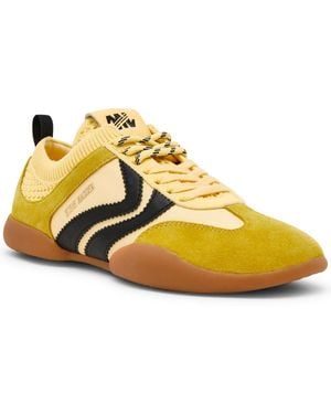 Steve Madden Reboot Lace-up Sneakers - Yellow