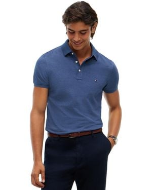 Tommy Hilfiger 1985 Slim Fit Polo Shirt - Blue