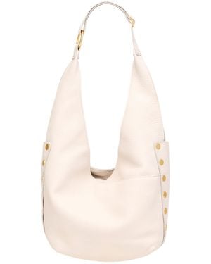 Hammitt Tom Zip Small Leather Hobo Bag - Natural