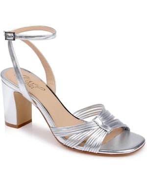 Badgley Mischka Zaylee Dress Sandals - White