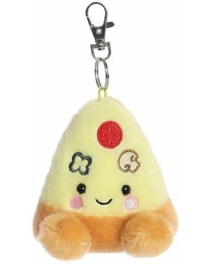 Aurora Mini Peppa Pizza Slice Palm Pals Adorable Clip-on 4" - Metallic