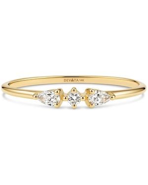 DEVATA Trio Ring - White