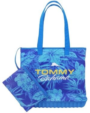 Tommy Bahama Water-repellent Tote - Blue