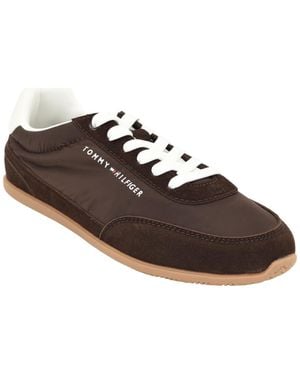 Tommy Hilfiger Evonne Retro Low-profile Lace-up Sneakers - Brown