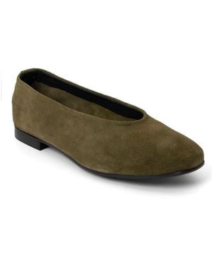 Menina Step Lucrecia Suede Ballet Flat - Green