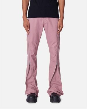 MNML D519 Zipper Flare Denim Jeans - Multicolor