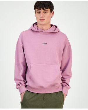 BOSS Nazardo Long-sleeve Logo Hoodie - Pink