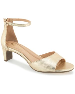 Kenneth Cole Voyage Dress Sandals - Metallic