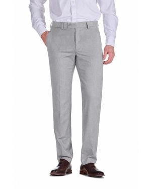 Gino Vitale Slim Fit Stretch Dress Pant - Gray