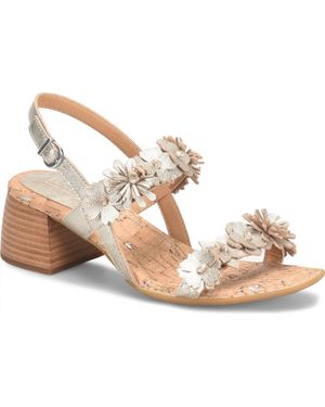 Born Springs Square Toe Sandals - Natural
