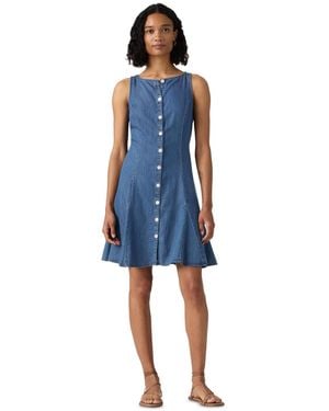 Levi's Mercer Sleeveless Mini Dress - Blue