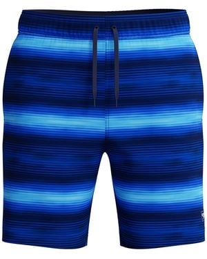 Speedo Engineered Print Redondo Edge Volley Drawstring Surf Shorts - Blue