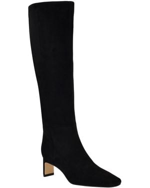 Calvin Klein Caterine Tall Square Toe Boots - Black