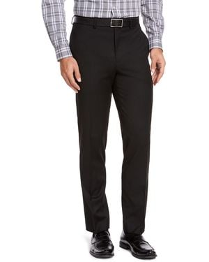 Izod Classic-fit Medium Suit Pants - Black