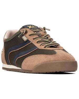 Xti Casual Lace- Up Sneakers - Green