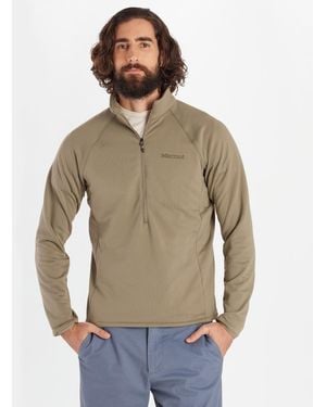 Marmot Leconte Fleece Half-zip Logo Jacket - Gray