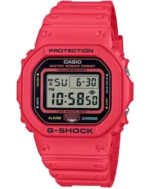 G-Shock Red Resin Watch