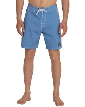Quiksilver Original Arch Floral Swim Shorts - Blue