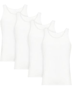 Hanes Ultimate Crewneck Tank Undershirt - White