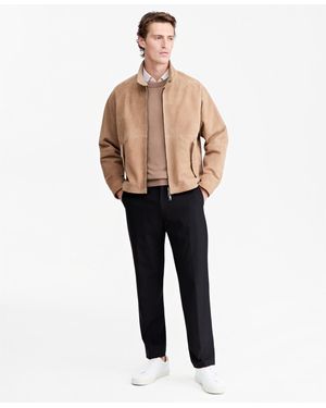 BOSS Hugo By Suede Hipster Jacket - Multicolor