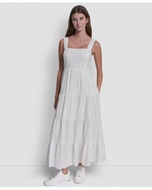 White DKNY Dresses for Women | Lyst