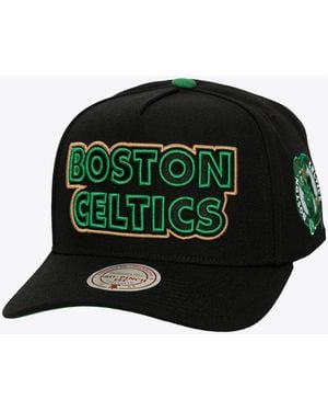 Mitchell & Ness Boston Celtics Class Act Pro Snapback Hat - Green