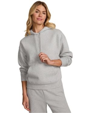 Lands' End Serious Sweats Hooded Sweatshirt - Gray