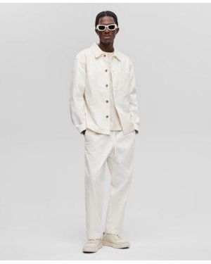 Mode Of One Embroidered Shirt Pants Exclusively At Macys - White