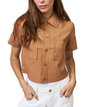 Central Park West Chelsea Cropped Jacket - Brown