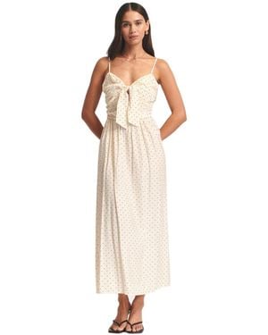 ST MRLO Baylen Midi Dress - White