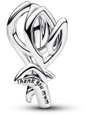 PANDORA Tulip Openwork Charm - White