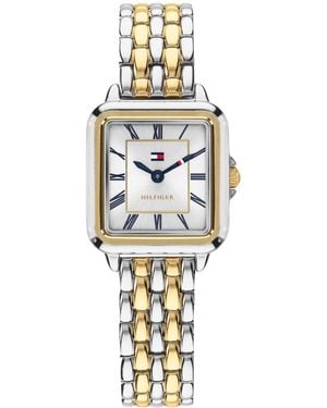Tommy Hilfiger Quartz Two-tone Stainless Steel Bracelet Watch 22.5mm - Metallic