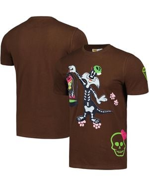 FREEZE MAX And Looney Tunes Sylvester T-shirt - Brown